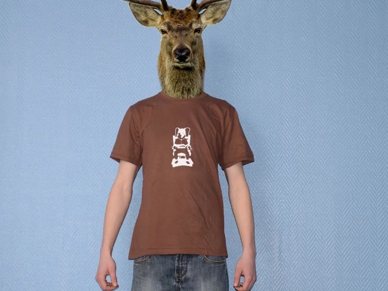 Pure Gear Camiseta Couloir De L'Amour Marrón 3 Pure Gear Camiseta Couloir De L'Amour Marrón