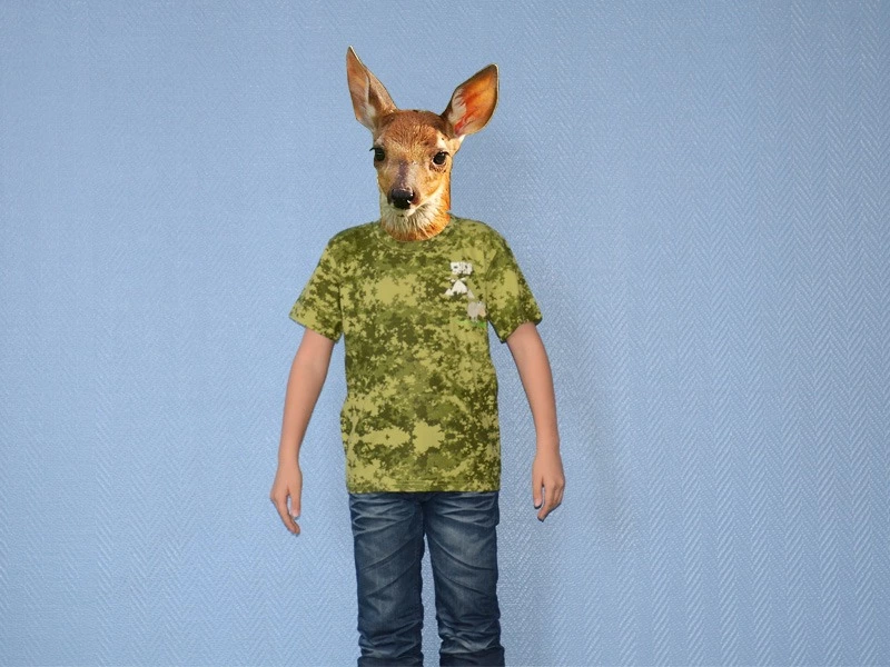 Pure Gear Camiseta Niño Mouton Verde 3 Pure Gear Camiseta Niño Mouton Verde