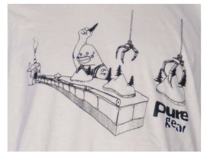 Pure Gear Camiseta Pure Factory Blanco 4 Pure Gear Camiseta Pure Factory Blanco - Imagen 2