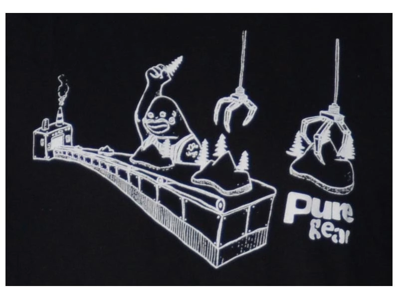 Pure Gear Camiseta Pure Factory Negro 4 Pure Gear Camiseta Pure Factory Negro - Imagen 2