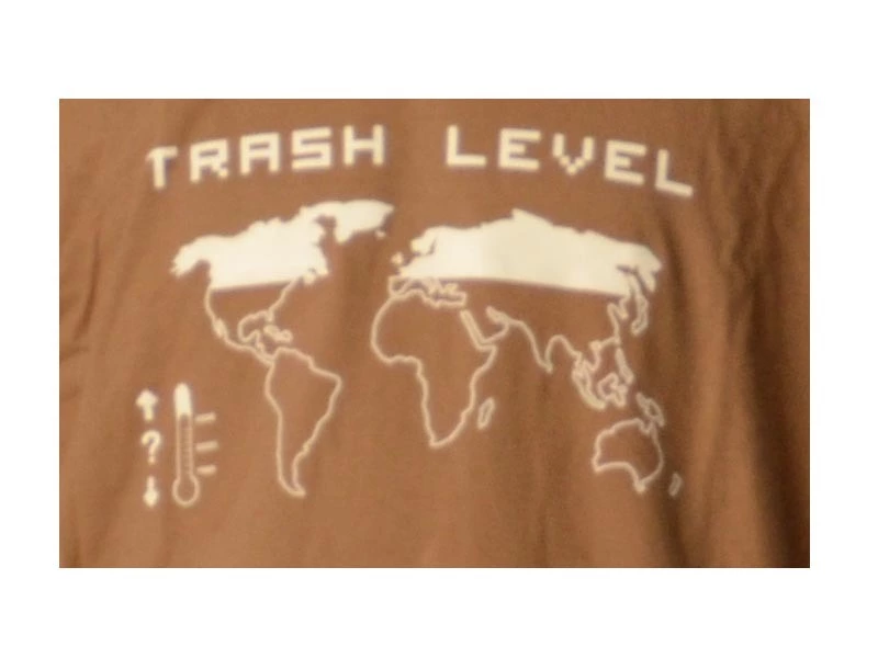 Pure Gear Camiseta Trash Level Marrón 4 Pure Gear Camiseta Trash Level Marrón - Imagen 2