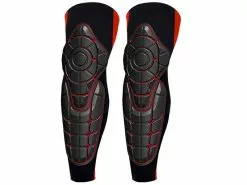 G-Form Rodilleras Pro X Combo Knee / Shin Pads Negro / Rojo XXL