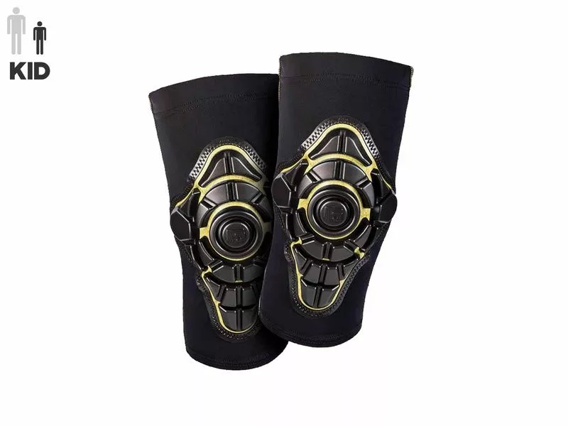 G-Form Rodilleras Niño Pro X Pads Negro / Amarillo - Niño S/M 3 G-Form Rodilleras Niño Pro X Pads Negro / Amarillo - Niño S/M