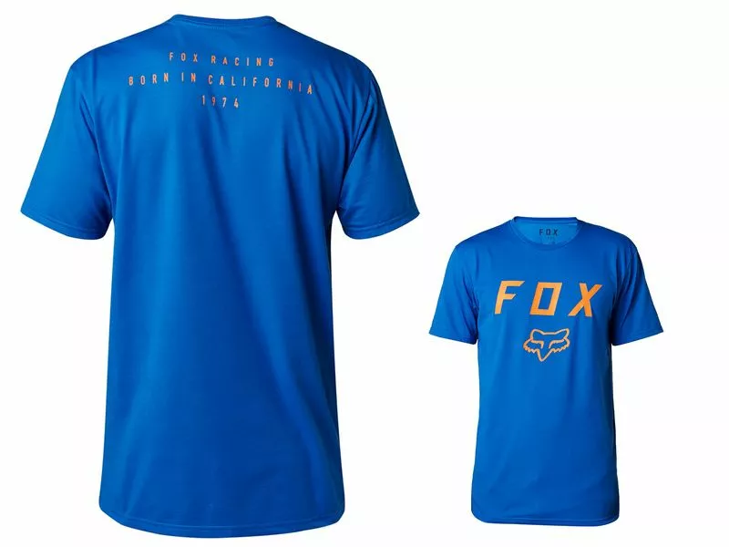 Fox Camiseta Tech Contented Mangas Cortas Azul 2018 4 Fox Camiseta Tech Contented Mangas Cortas Azul 2018 - Imagen 2