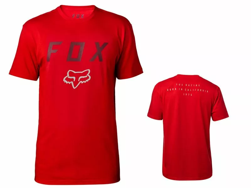 Fox Camiseta Tech Contented Mangas Cortas Rojo 2018 3 Fox Camiseta Tech Contented Mangas Cortas Rojo 2018