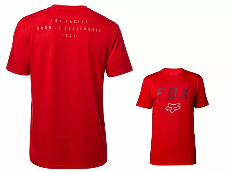 Fox Camiseta Tech Contented Mangas Cortas Rojo 2018 4 Fox Camiseta Tech Contented Mangas Cortas Rojo 2018 - Imagen 2