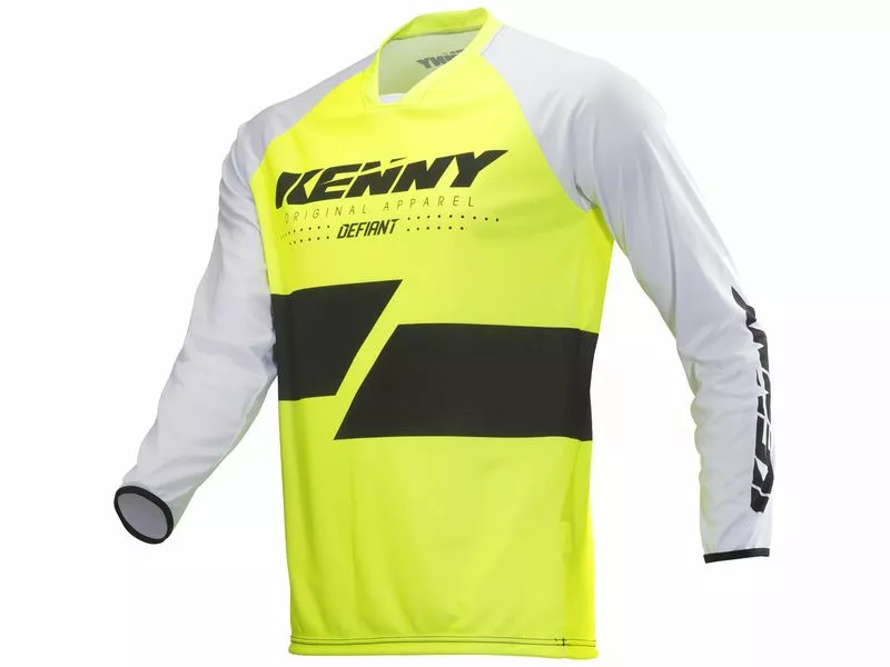 Kenny Maillot Defiant Amarillo Fluo 2019 3 Kenny Maillot Defiant Amarillo Fluo 2019