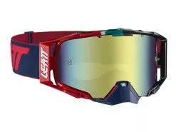 Leatt Gafas Velocity 6.5 Iriz - Azul/Rojo - Lente Bronce 2021