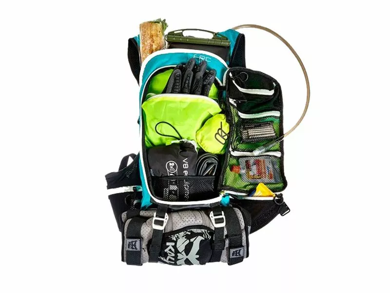 V8 Equipment Mochila De Hidratación FRD 11.1 Negro / Azul Con Deposito Elite 5 V8 Equipment Mochila De Hidratación FRD 11.1 Negro / Azul Con Deposito Elite - Imagen 3