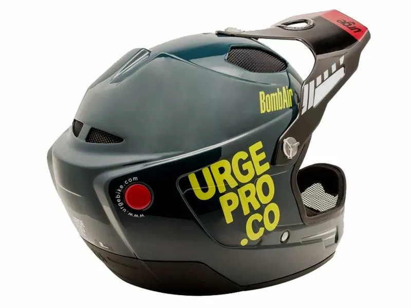 Urge Casco Bombair Azul / Verde 2020 4 Urge Casco Bombair Azul / Verde 2020 - Imagen 2