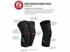 G-Form Rodilleras Pro Rugged 8 G-Form Rodilleras Pro Rugged -Bicicleta Ventas 426009