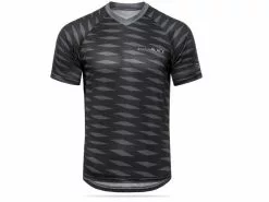 Absolute Black Maillot Trail Enduro Mangas Cortas Negro 2020