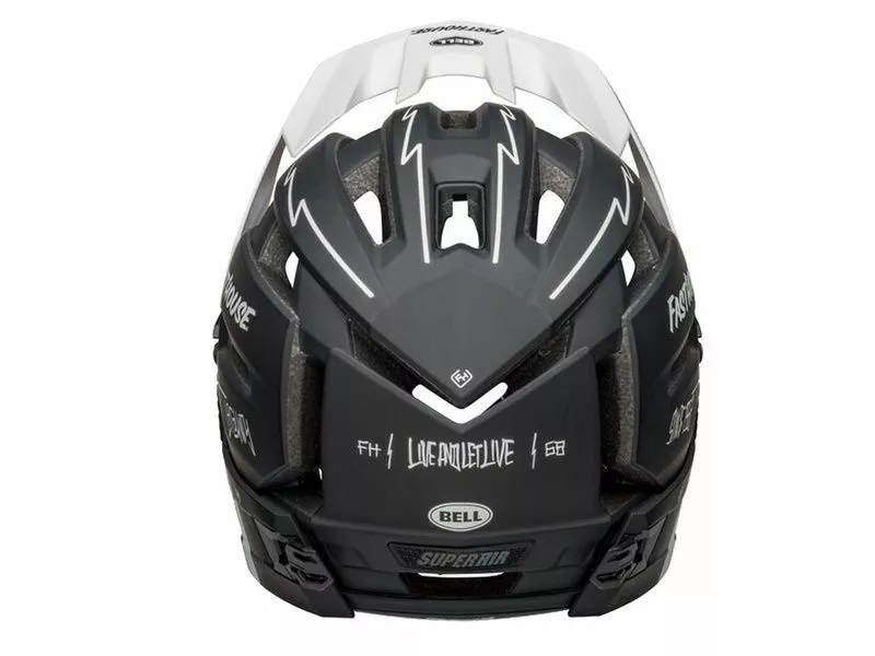 Bell Casco Super Air R MIPS Fast House Negro / Blanco 6 Bell Casco Super Air R MIPS Fast House Negro / Blanco - Imagen 4