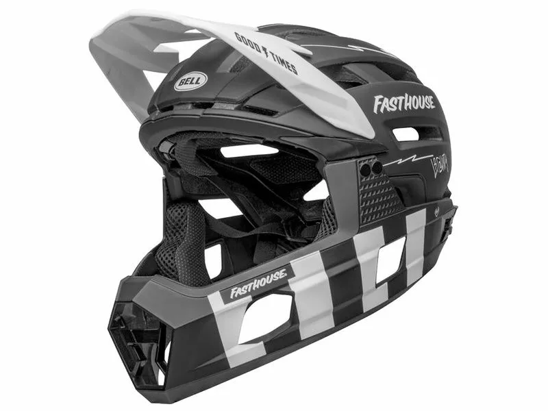 Bell Casco Super Air R MIPS Fast House Negro / Blanco 5 Bell Casco Super Air R MIPS Fast House Negro / Blanco - Imagen 3