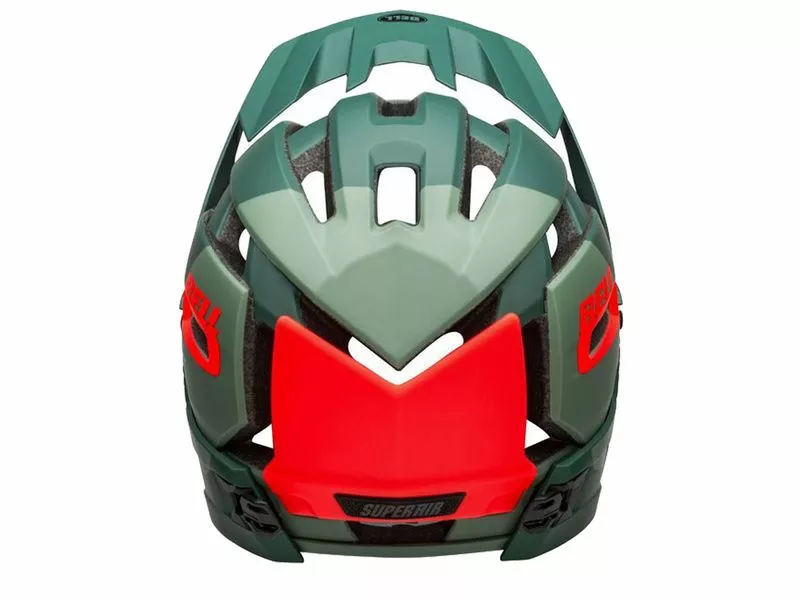 Bell Casco Super Air R MIPS Verde / Rojo 7 Bell Casco Super Air R MIPS Verde / Rojo - Imagen 5