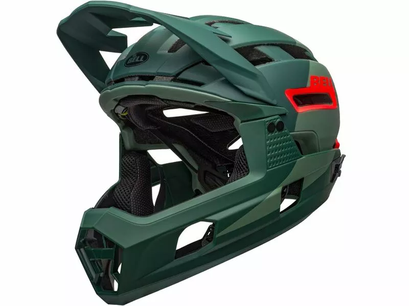 Bell Casco Super Air R MIPS Verde / Rojo 6 Bell Casco Super Air R MIPS Verde / Rojo - Imagen 4