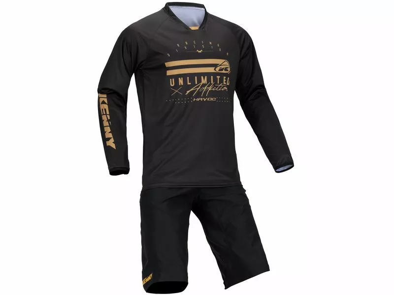 Kenny Maillot Havoc Negro Oro 2021 5 Kenny Maillot Havoc Negro Oro 2021 - Imagen 3