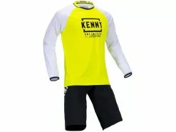 Kenny Maillot Defiant Blanco Amarillo Fluo 2021 7 Kenny Maillot Defiant Blanco Amarillo Fluo 2021 -Bicicleta Ventas 429181
