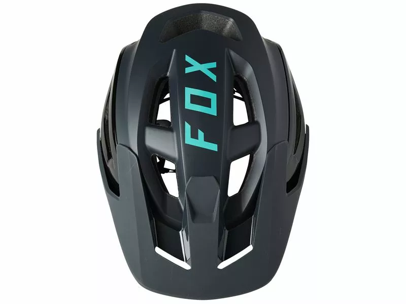 Fox Casco Speedframe Pro Negro Y Teal 2021 4 Fox Casco Speedframe Pro Negro Y Teal 2021 - Imagen 2