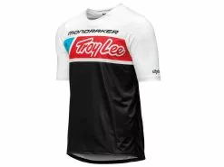Mondraker Maillot Troy Lee Design Skyline Mangas Cortas Blanco
