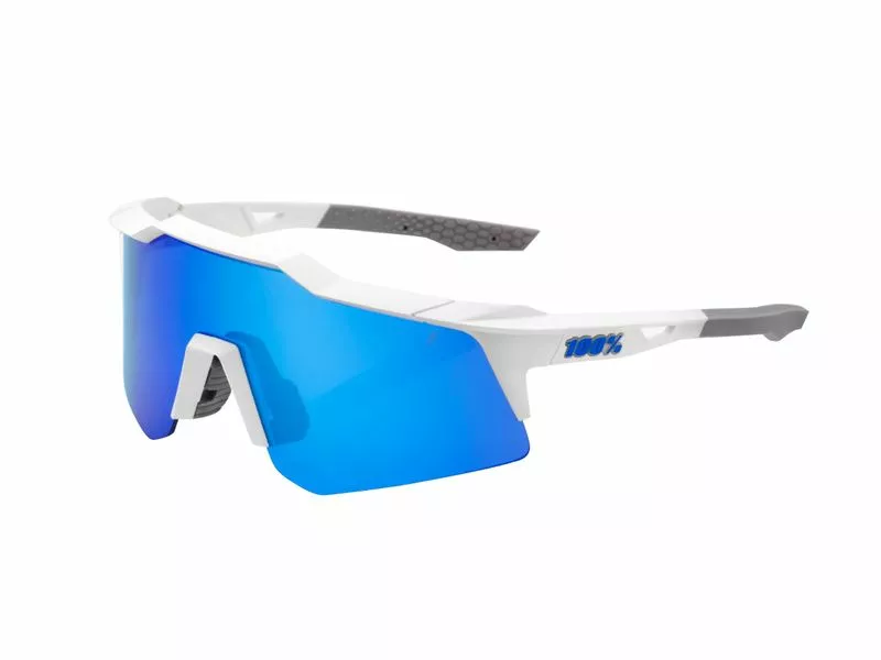100% Gafas Speedcraft XS Matte White - Blue Mirror 3 100% Gafas Speedcraft XS Matte White - Blue Mirror