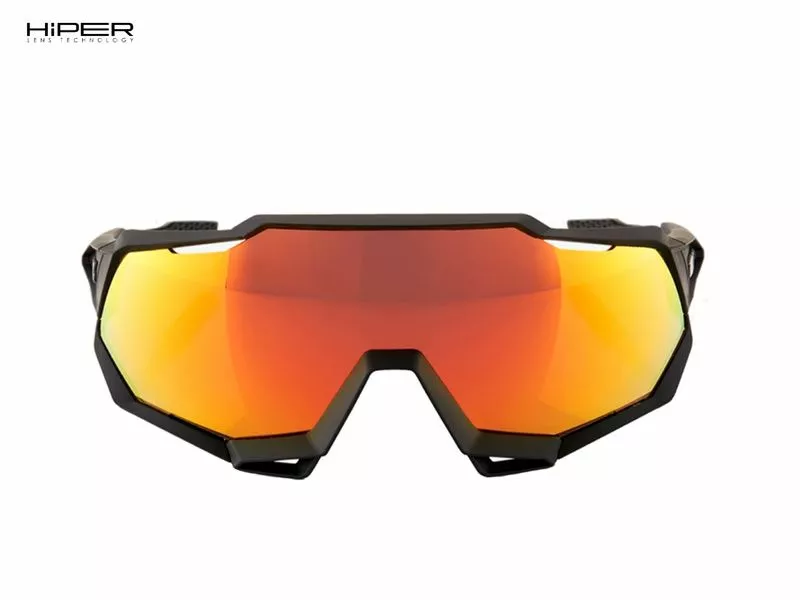 100% Gafas Speedtrap Soft Tact Black - Hiper Red Mirror 5 100% Gafas Speedtrap Soft Tact Black - Hiper Red Mirror - Imagen 3