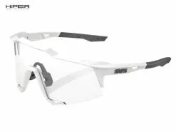 100% Gafas Speedcraft Matte White - Hiper Silver Mirror -Bicicleta Ventas 429979