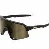 100% Gafas S3 Soft Tact Black - Soft Gold Mirror -Bicicleta Ventas 430047