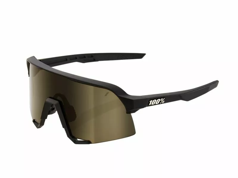 100% Gafas S3 Soft Tact Black - Soft Gold Mirror 3 100% Gafas S3 Soft Tact Black - Soft Gold Mirror