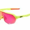 100% Gafas S2 Matte Washed Out Neon Yellow - Purple Mirror 1 100% Gafas S2 Matte Washed Out Neon Yellow - Purple Mirror -Bicicleta Ventas 430080
