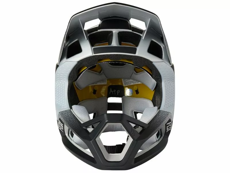 Fox Casco Proframe Plata Y Negro 2021 6 Fox Casco Proframe Plata Y Negro 2021 - Imagen 4