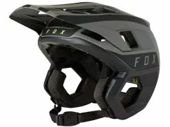 Fox Casco Dropframe Pro Negro Y Gris 2021