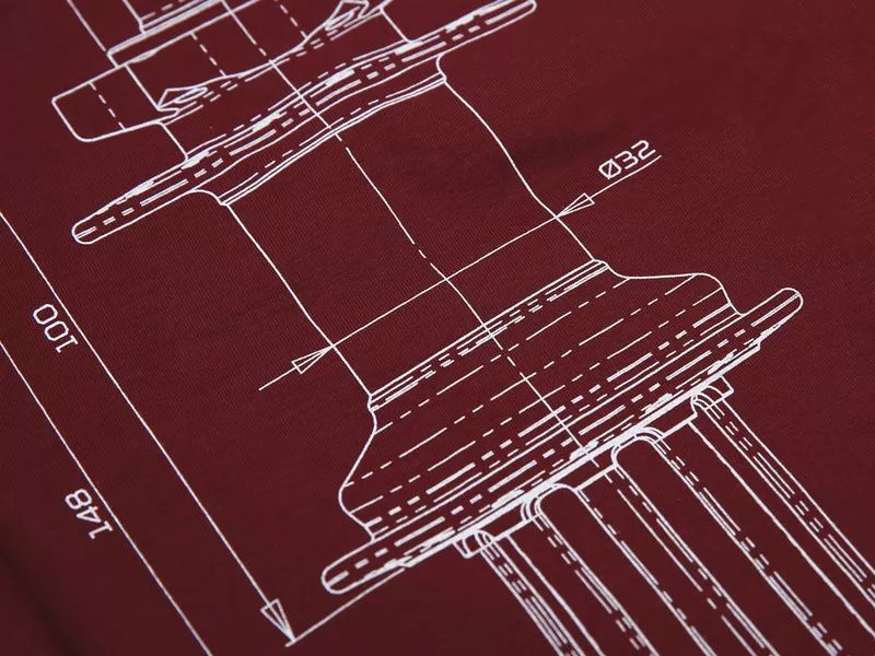 Hope Camiseta Para Mujer Hub Burdeos 5 Hope Camiseta Para Mujer Hub Burdeos - Imagen 3