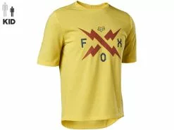 Fox Maillot Ranger Niño SS Pear Yellow 2022