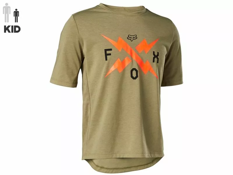 Fox Maillot Ranger Niño SS Bark 2022 3 Fox Maillot Ranger Niño SS Bark 2022