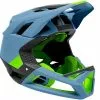 Fox Casco Proframe Blocked Dusty Azul 2022