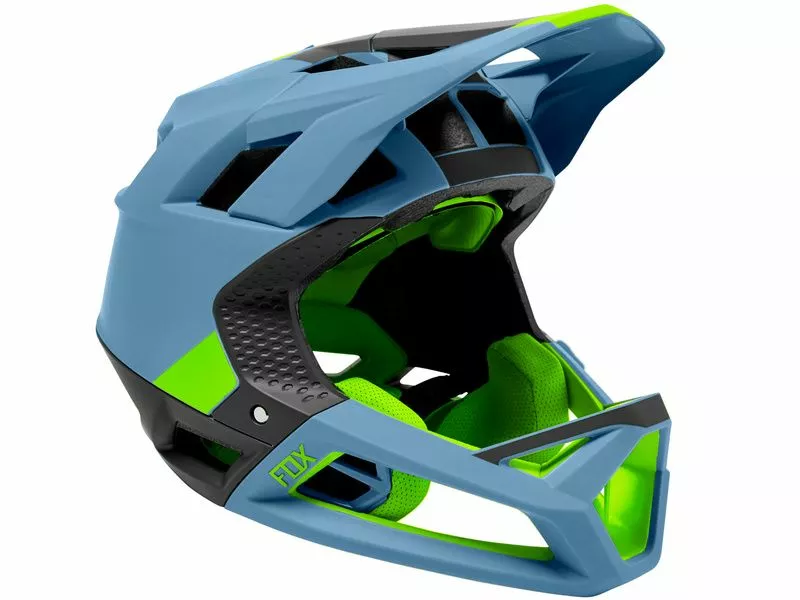 Fox Casco Proframe Blocked Dusty Azul 2022 3 Fox Casco Proframe Blocked Dusty Azul 2022