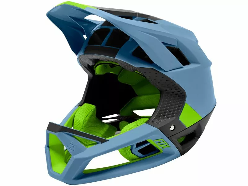 Fox Casco Proframe Blocked Dusty Azul 2022 4 Fox Casco Proframe Blocked Dusty Azul 2022 - Imagen 2