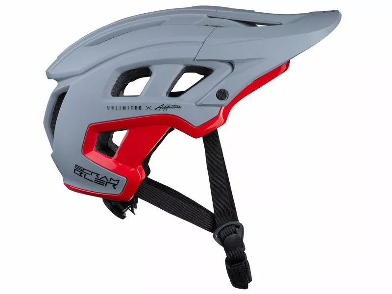 Kenny Casco Scrambler Gris Y Rojo 2023 3 Kenny Casco Scrambler Gris Y Rojo 2023