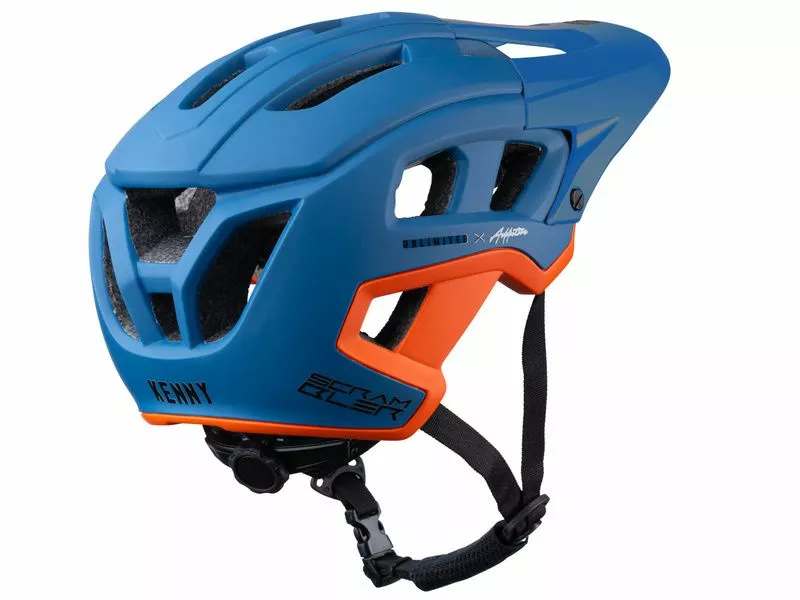 Kenny Casco Scrambler Azul Y Naranja 2023 4 Kenny Casco Scrambler Azul Y Naranja 2023 - Imagen 2