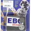 EBC Hayes MX2/MX3/SOLE CFA 421 Pastilla De Freno Resina