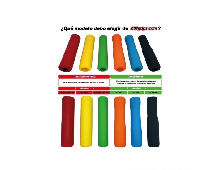 ESIgrips Chunky Azul 4 ESIgrips Chunky Azul - Imagen 2