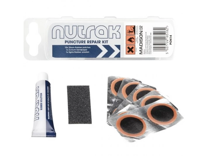 Kit Pinchazos Nutrak Puncture RePar Kit, Sin Desmontables 3 Kit Pinchazos Nutrak Puncture RePar Kit, Sin Desmontables