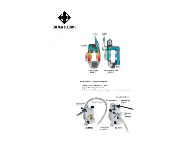 Shimano Pinza Freno XT BR-M8000 4 Shimano Pinza Freno XT BR-M8000 - Imagen 2
