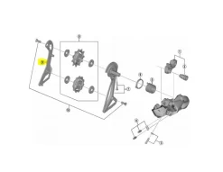Portapoleas Interior Shimano Rd-9150